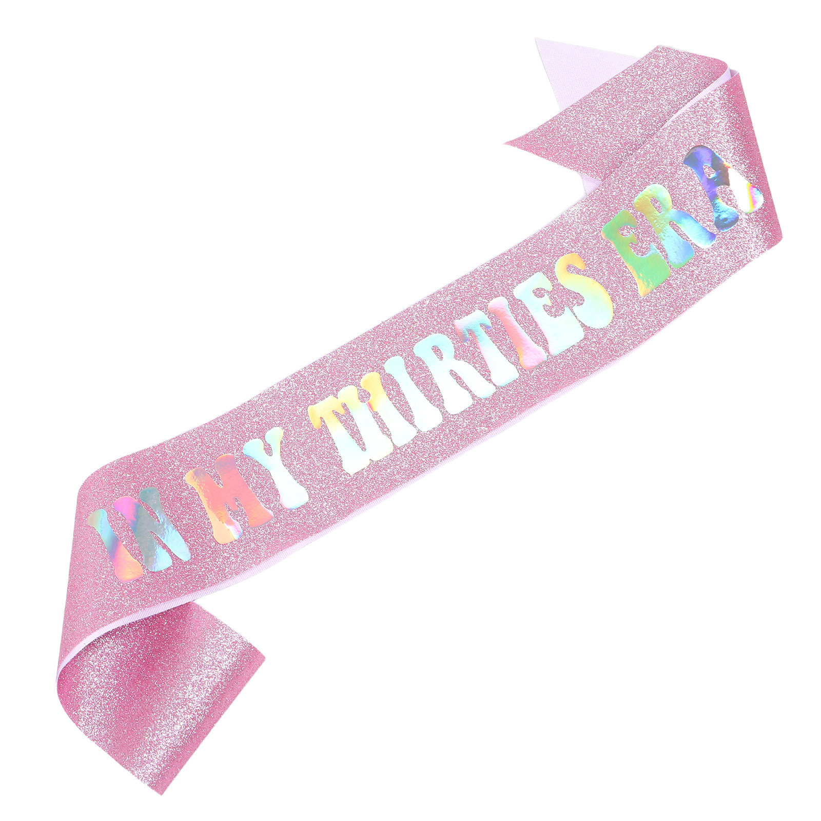 Birthday Sash Glitter - in My Thirties Era Birthday Sash