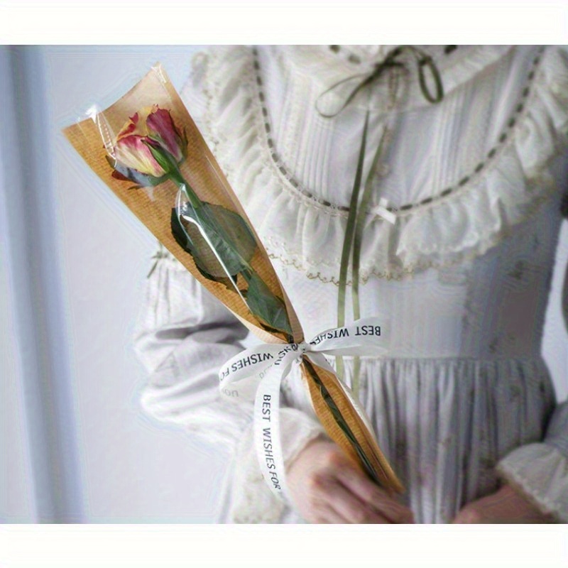 10pcs Transparent Bouquet Pack - đánh giá và giá Cotton Candy Cone
