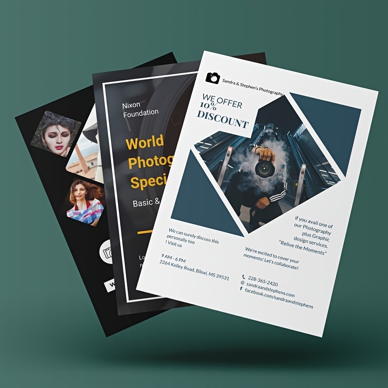100Pcs A5 Personalized Flyers  - đánh giá và giá Event Supplies