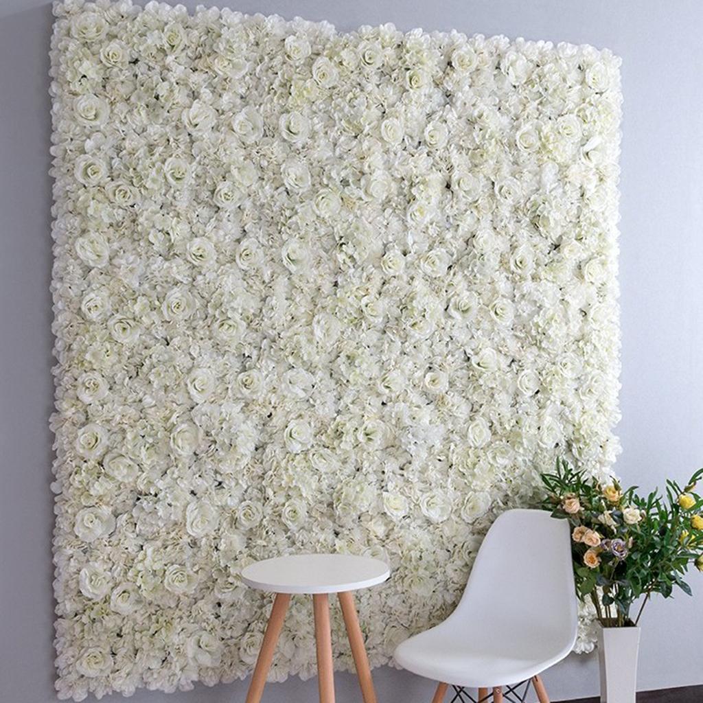 Romantic Artificial Wedding Fl - đánh giá và giá Flower Wall Panel