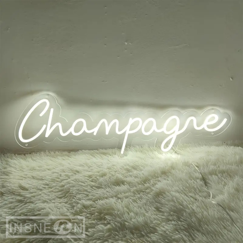 Neon Sign Champagne Wall Decor - đánh giá và giá Neon Sign Party