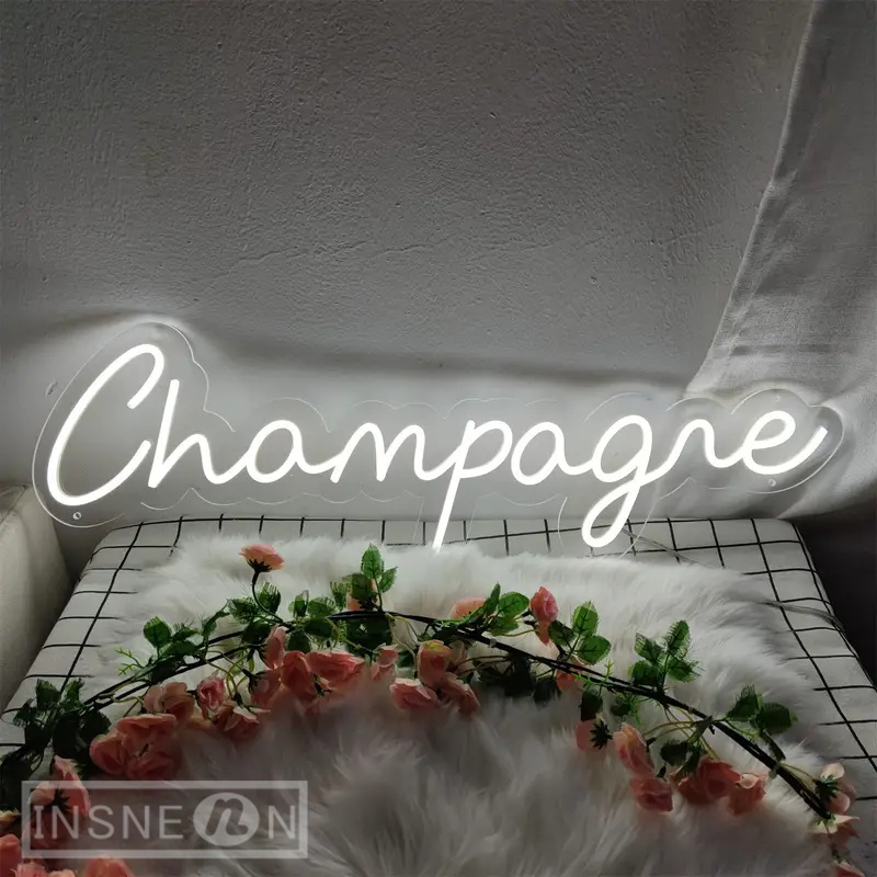 Neon Sign Champagne Wall Decor - đánh giá và giá Neon Sign Party