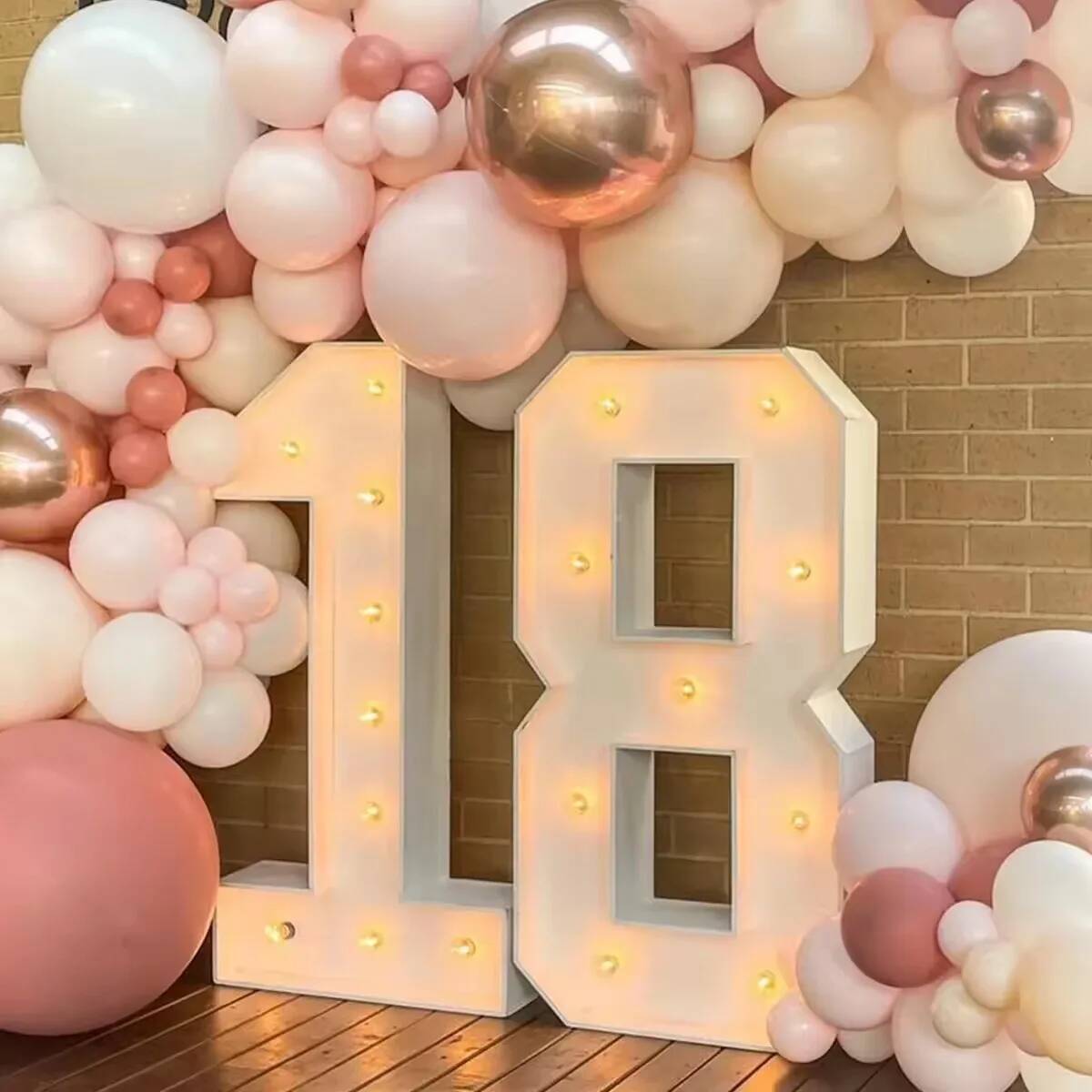 Giant Number Led Light for Kid - đánh giá và giá Led Balloon Light