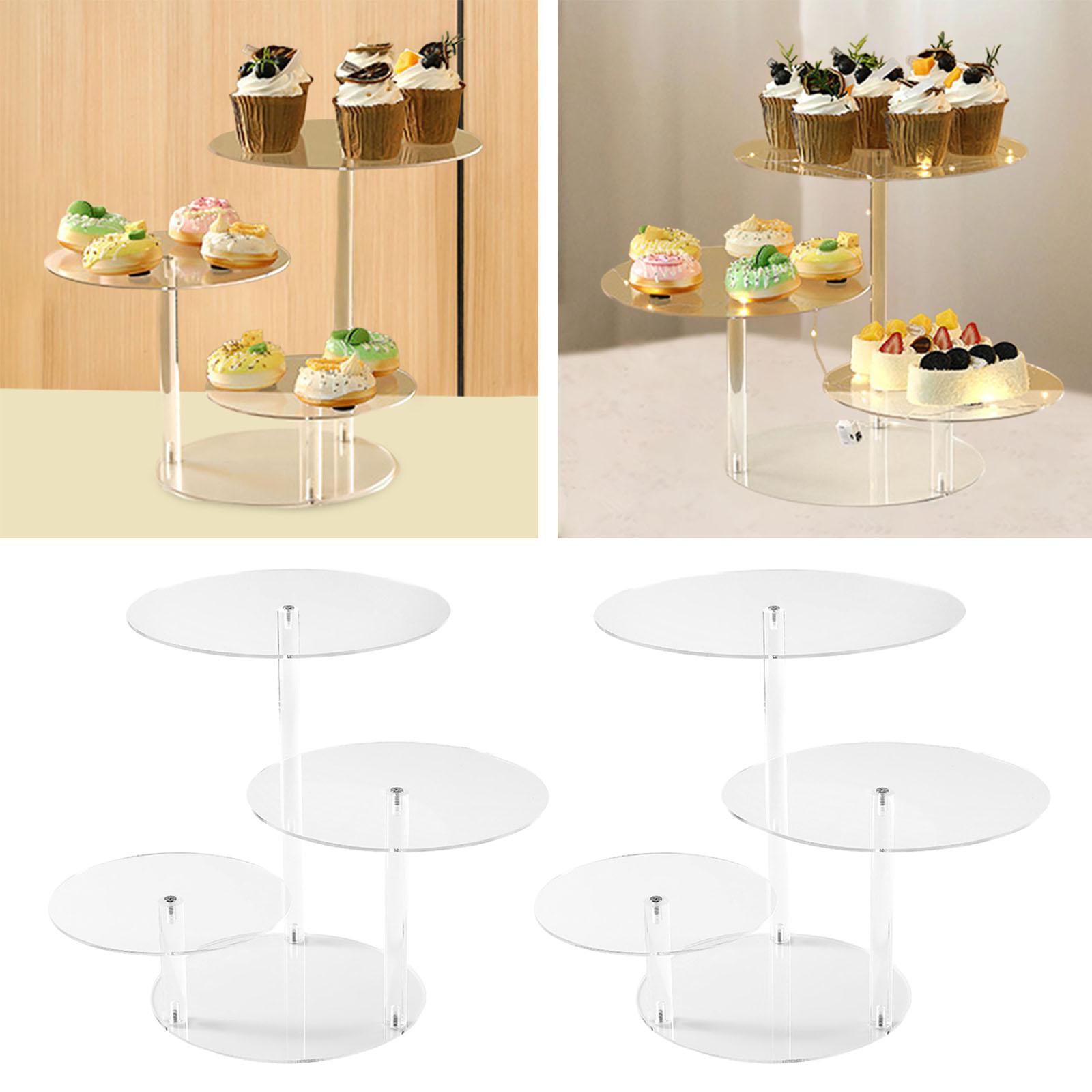 3 Tier Acrylic Cupcake Stand C - đánh giá và giá Cupcake Stand Tier
