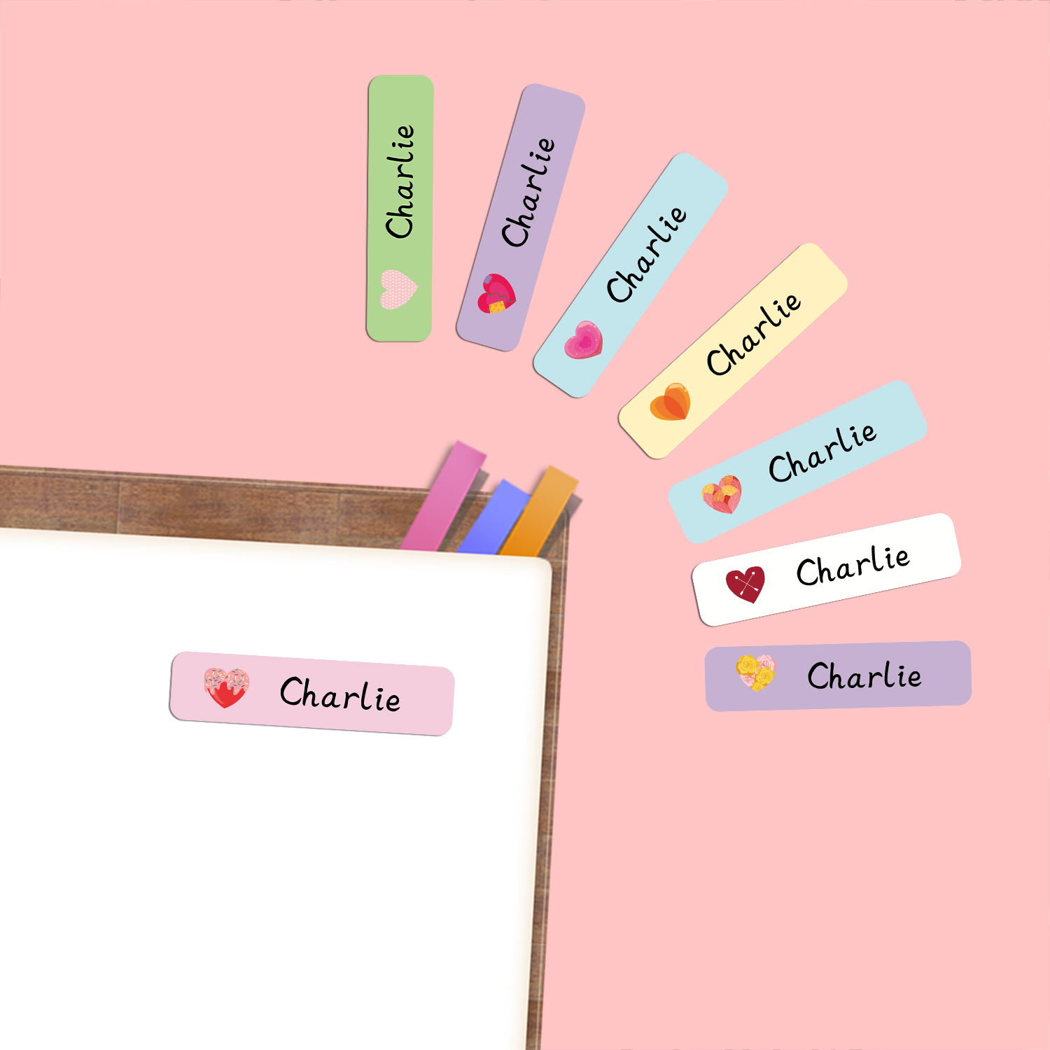 Personalized Heart Shape Name  - đánh giá và giá Event Supplies