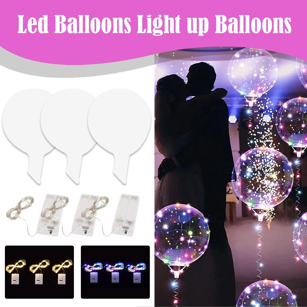 3 Pcs Led Balloons Light Up Ba - đánh giá và giá Led Balloon Light