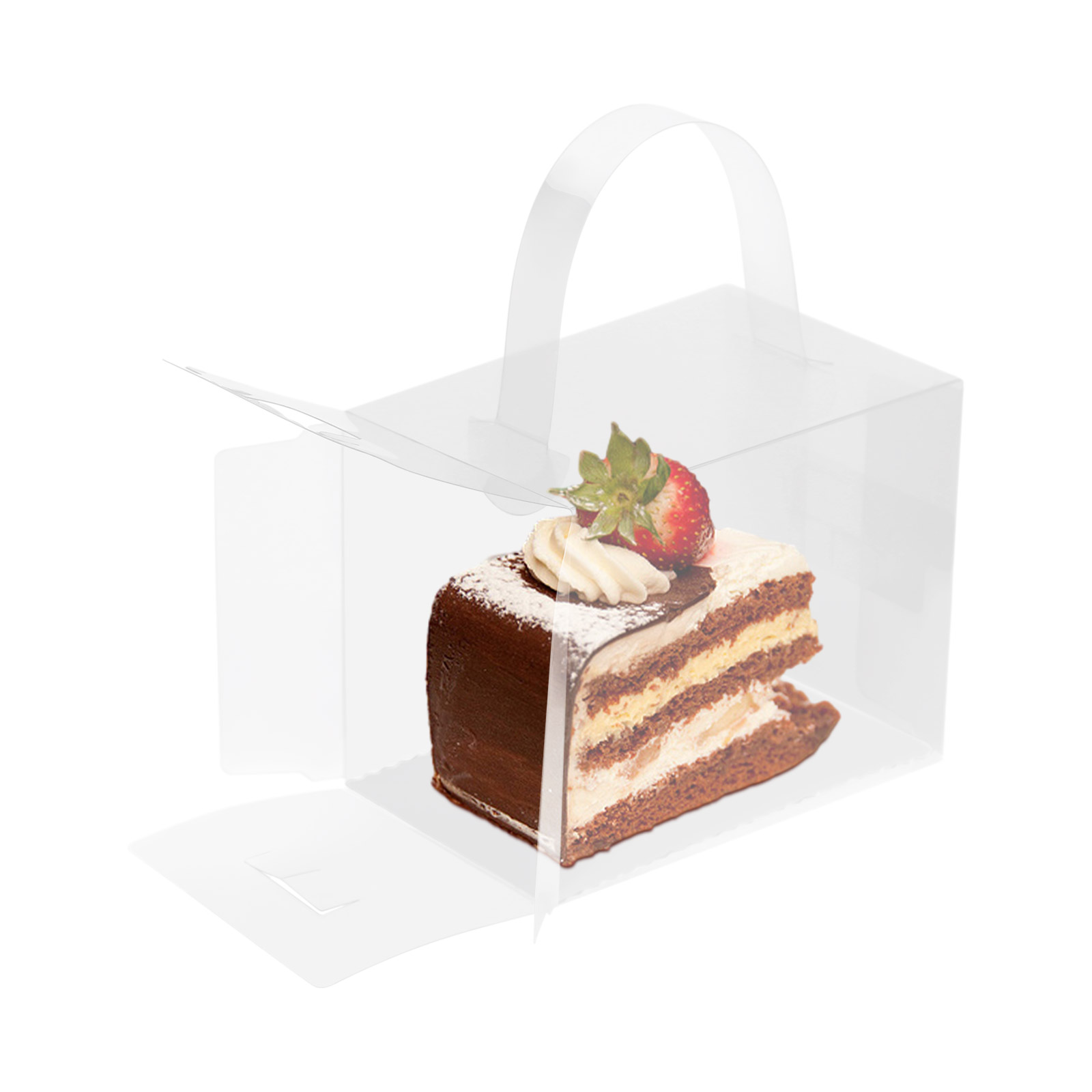 50 Pcs Clear Cake Boxes Set, P - đánh giá và giá Event Party Box