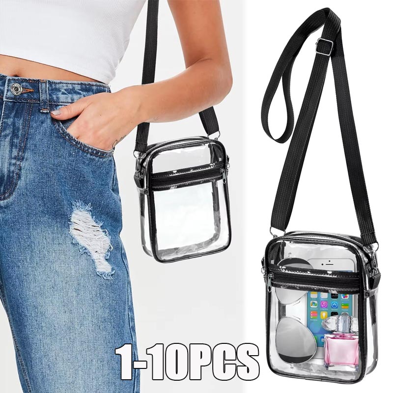 1-10PCS Women Clear Crossbody  - đánh giá và giá Event & Party Supply