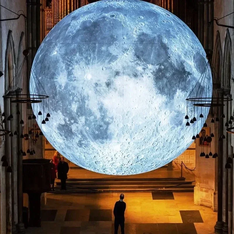 Giant Inflatable Blue Moon Bal - đánh giá và giá Led Balloon Light