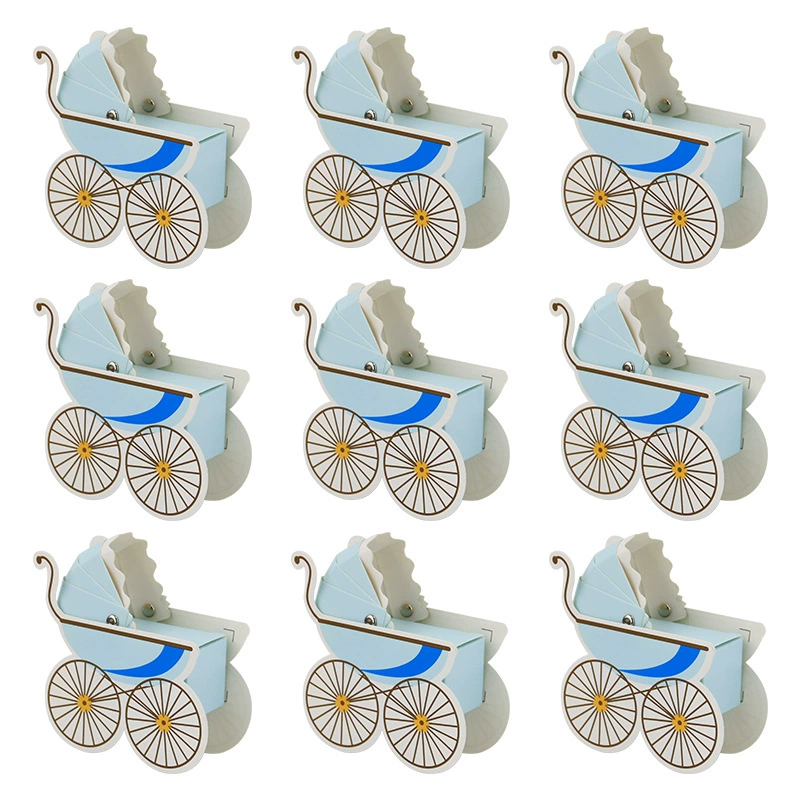 15Pcs Cute Baby Carriage Shape - đánh giá và giá Event Party Box