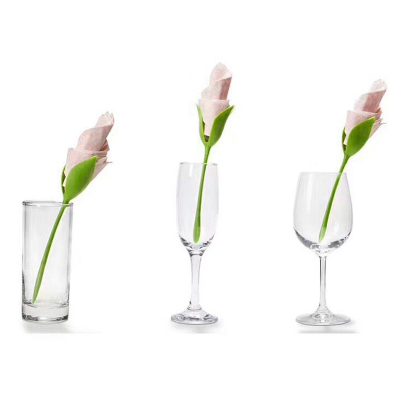 Paper‑folded rose napkin flowe - đánh giá và giá Napkin Folding Set
